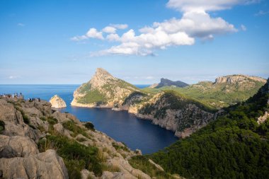 Mirador Es Colomer, Cap de Formentor, Mallorca 'dan Muhteşem Manzara