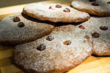 Tatlı tablo bir parti için. Pasta, kek, tatlılık