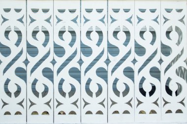 Arka plan oyma ahşap kiriş