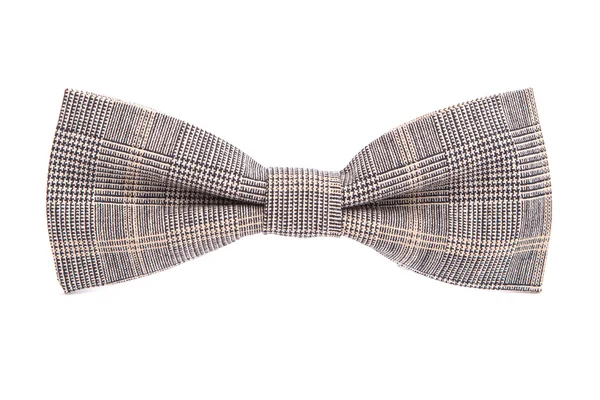 Checkered bow tie isolated on white background — Stock Photo, Image