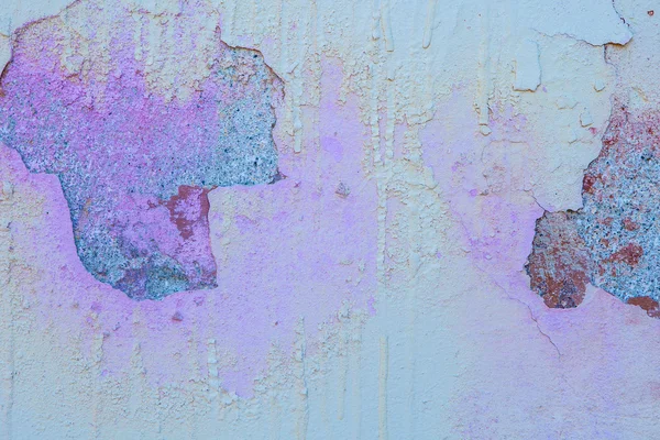 Peinture murale Shabby fond coloré — Photo