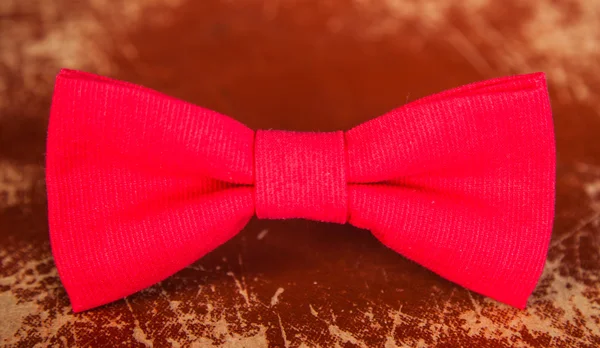 Bow tie röd färg — Stockfoto