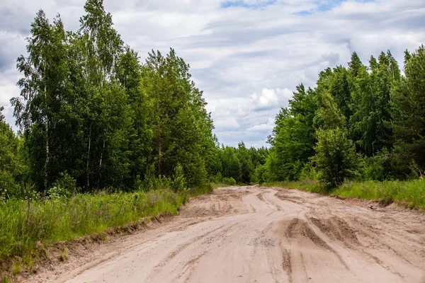 Image of a desert road in Australia — Stockfoto