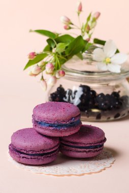 çiçekli acıbadem kurabiyesi