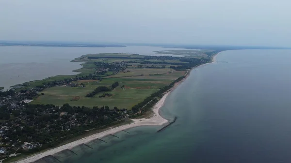 Baltık Denizi Nin Fischland Dar Zingst Yarımadasında Almanya Nın Mecklenburg — Stok fotoğraf