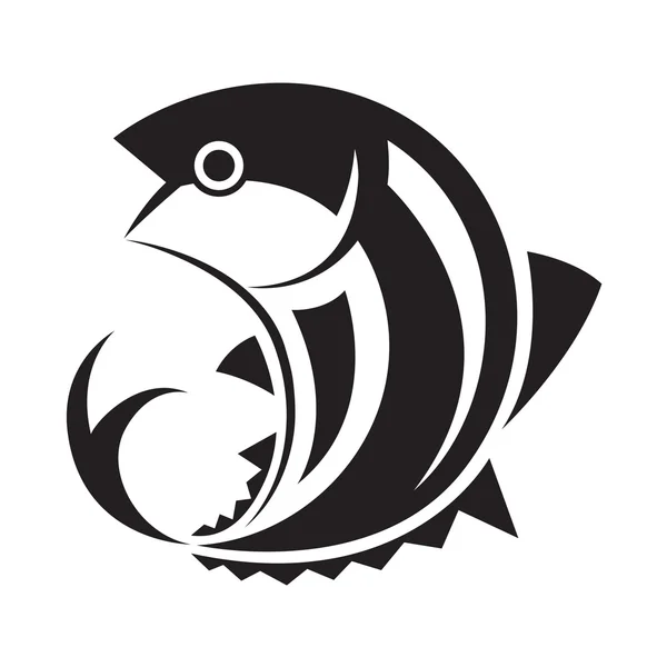 Графічний риби, вектор — стоковий вектор