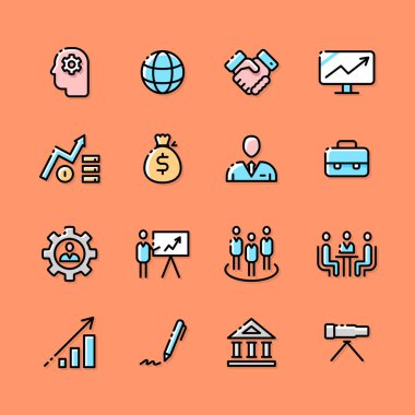 Basit simge iş kurumları