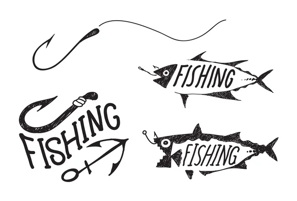 Σύμβολο της αλιείας — Διανυσματικό Αρχείο