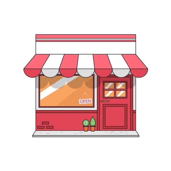 Tienda gráfica, vector — Vector de stock