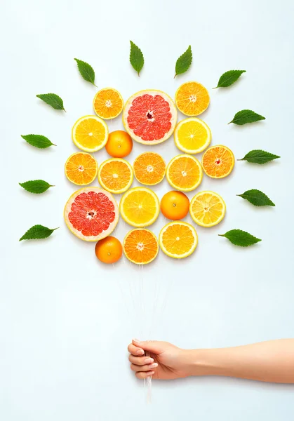 The citrus bouquet. — Stock Photo, Image
