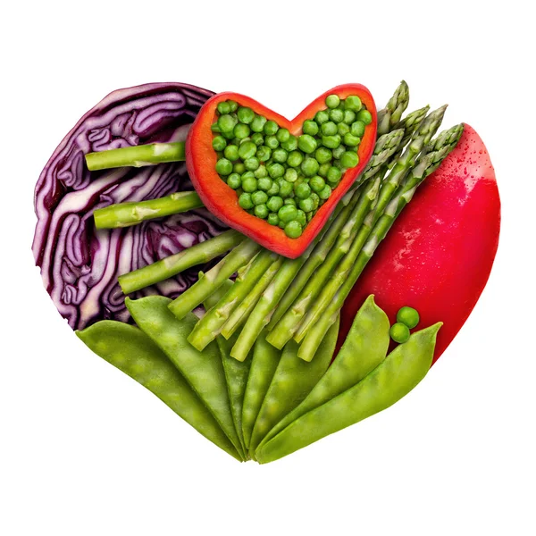 Food for heart. — Stock Photo, Image