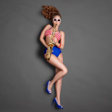 Pin-up ve caz.