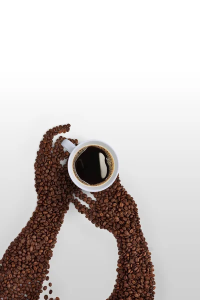 Hands and coffee. — Stock Photo, Image