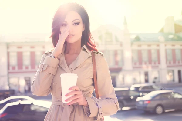 Early coffee. — Stock Photo, Image