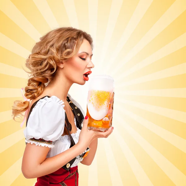 Beer thirst. — Stock Photo, Image