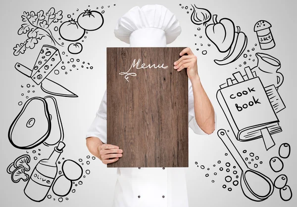 The menu template.