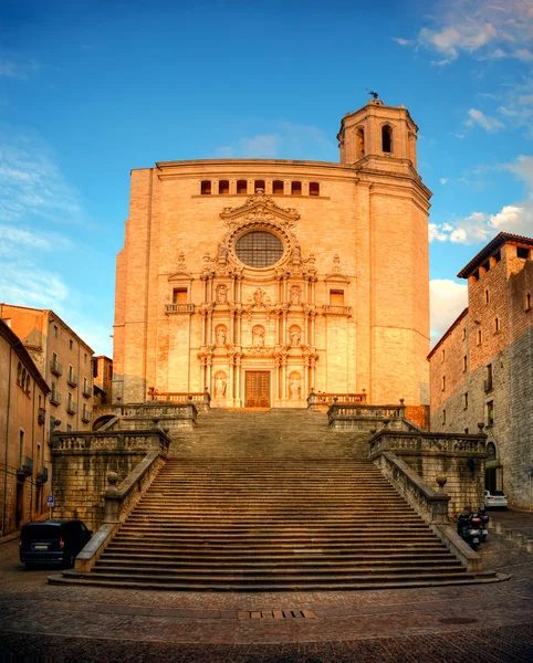 Katedral Girona, Catalonia, İspanya.