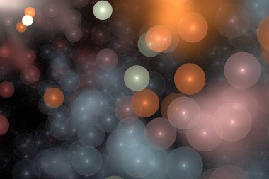 Pastel renk bokeh ile soyut arkaplan