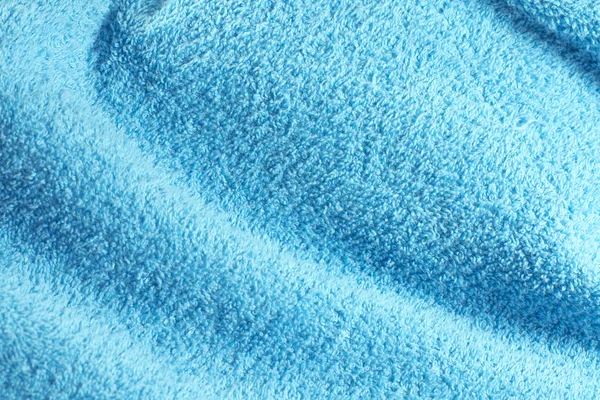 Blå handduk konsistens — Stockfoto
