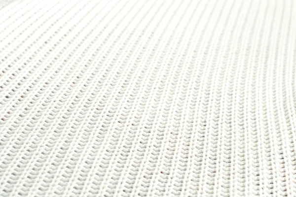 Beyaz örme kumaş