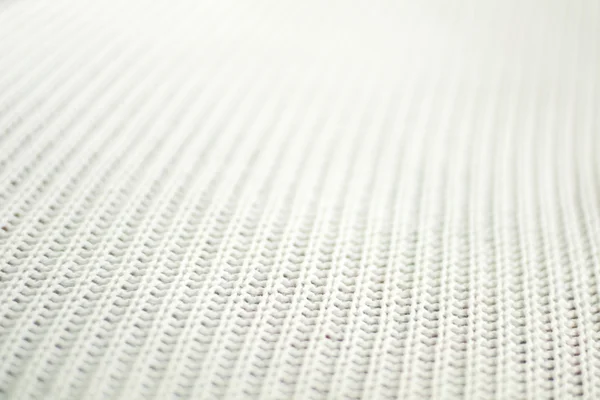 Bílé pletené textilie — Stock fotografie