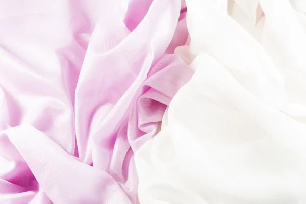 微妙的粉红色丝绸 — 图库照片