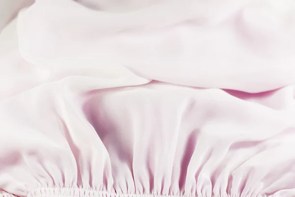 微妙的粉红色丝绸 — 图库照片