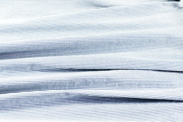 Blått och vitt tyg med ränder — Stockfoto