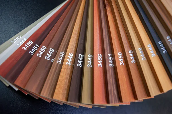 Color Palette Paints Wood — Stock fotografie