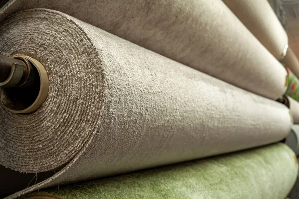 Rolls Carpet Sale Shop Store — Stock Photo, Image