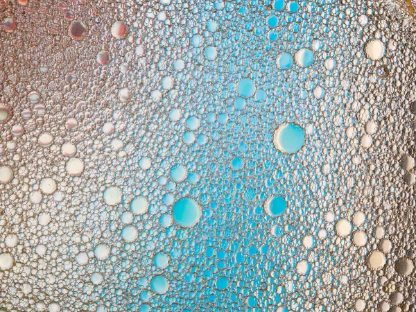 Mosaic Blue White Bubbles — Stock Photo, Image