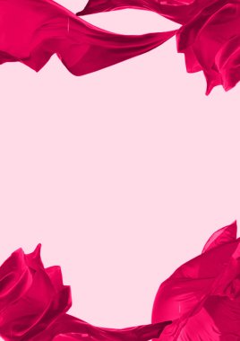 Metin gül çerçevesi için boş alan oluşturan çekici alıntı