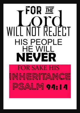 İncil 'de şöyle der: 