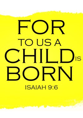 Xmas hakkında İncil 'den ayetler 