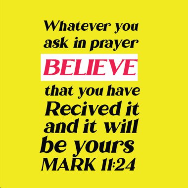 İncil 'den İnanın 