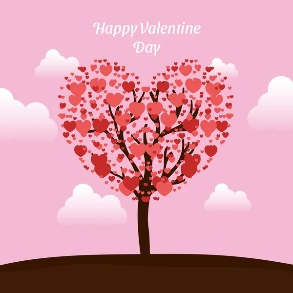 Valentine Day Vector Design Concept — Stock Vector