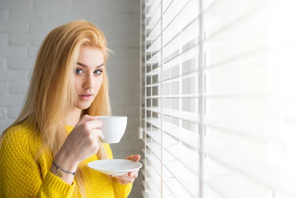 Morning cup of coffee — Stock Photo, Image