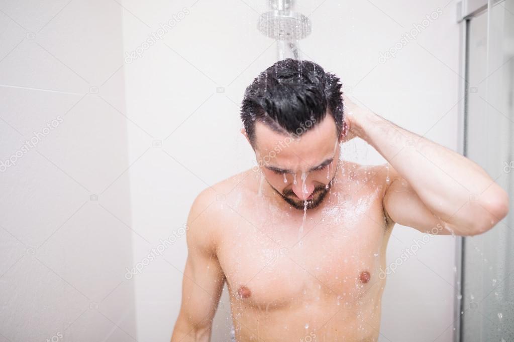 Refreshing morning shower