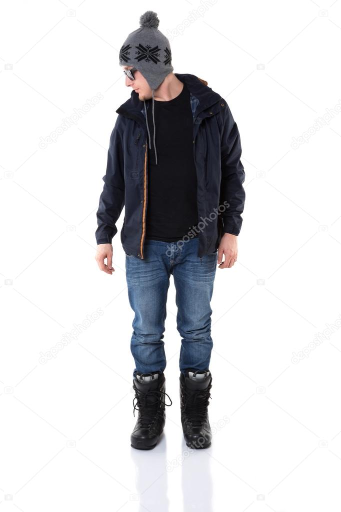 The newest man winter fashion