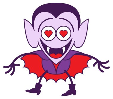 Komik vampir deli gibi aşık olduğunu
