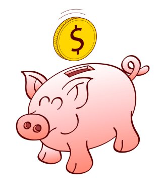 Euro altın sikke ile pembe servet