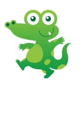 Nice baby crocodile