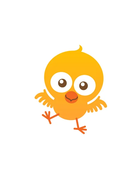 Lovely little chick — Stockvector