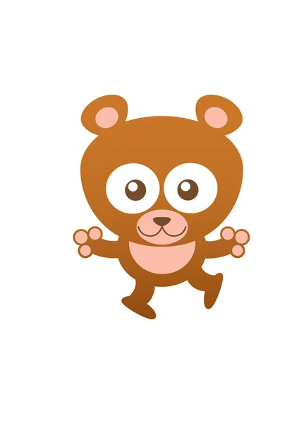 Sweet baby bear — Stockvector