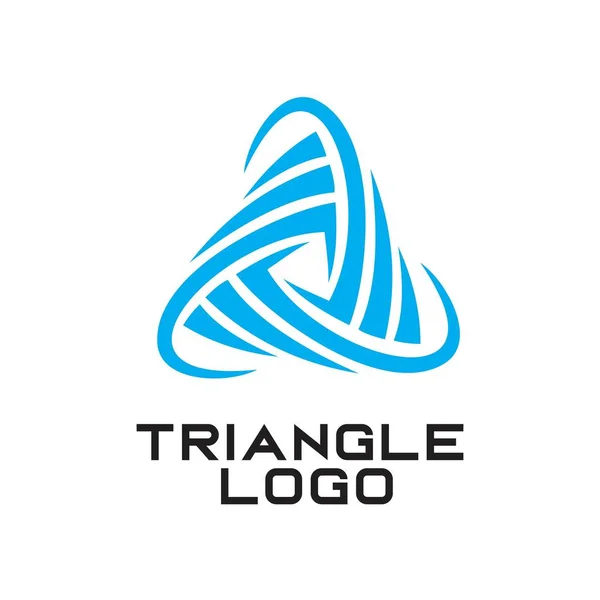 Inspiração Design Exclusivo Logotipo Triangular — Vetor de Stock