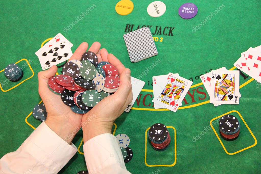 Playing Poker Winning Hands Hands Full Of Chips Gambling Hands Of A Man Taking Chips Larastock Playing Poker Winning Hands Hands Full Of Chips Gambling Hands Of A Man Taking Chips Larastock