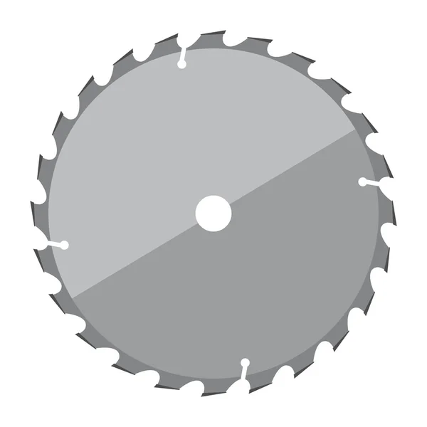 Circular saw blade — Stock Vector