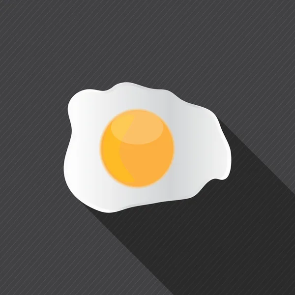 Jaja smażone — Wektor stockowy