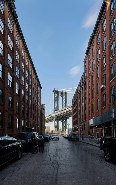 Malá Ulice Byty New Yorku — Stock fotografie