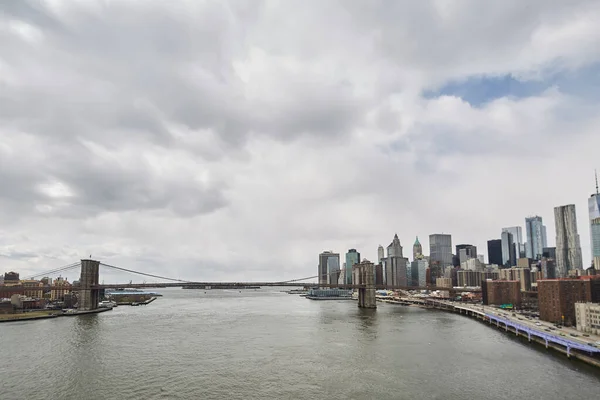 Panoramic Bridge New York City — Stock Photo, Image